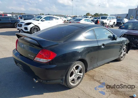 2006 Hyundai Tiburon Gt/Gt Limited/Se from USA, damaged, VIN KMHHN65FX6U213779